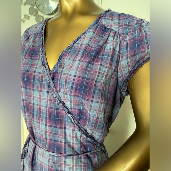 Converse Plaid wrap dress - Picture 13 of 16